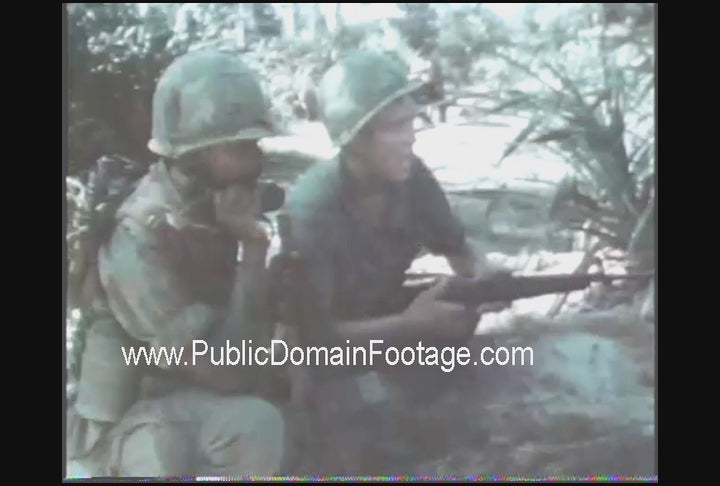 Vietnam War - Vietnam Combat Sequence 1