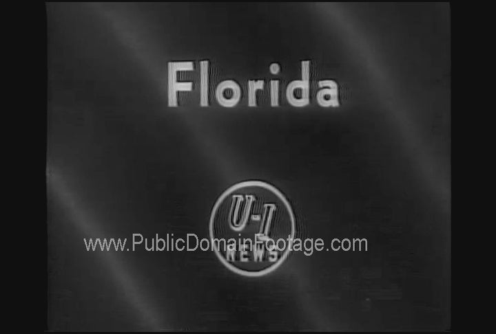 Compact Car Races at Daytona Beach Florida Newsreel