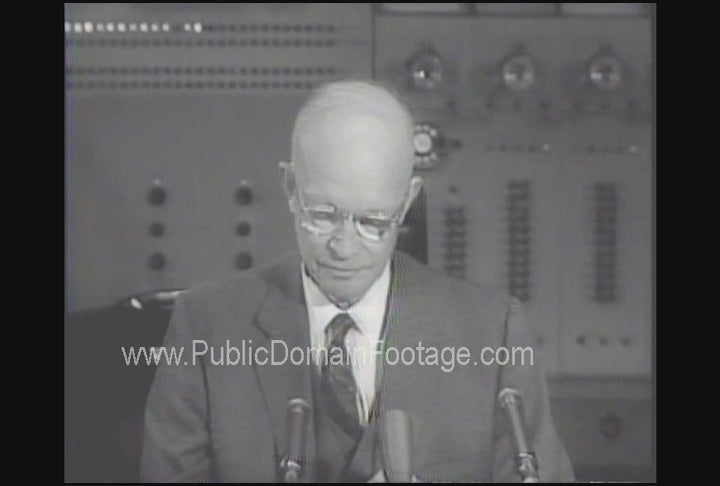 President Dwight D. Eisenhower Speaks Out Against Communism