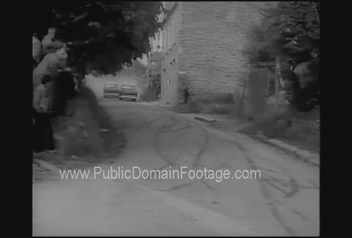 French Stunt Car Show Newsreel