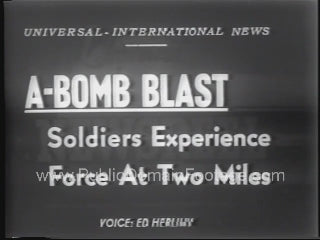 Atomic Bomb Testing Newsreel