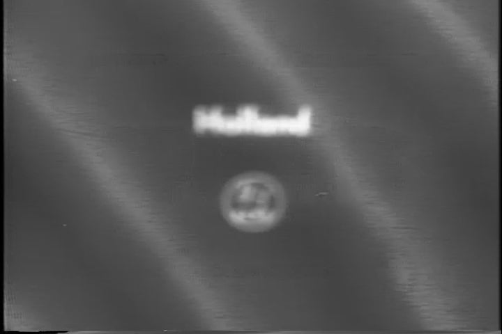 Canal Jumping in Holland Newsreel