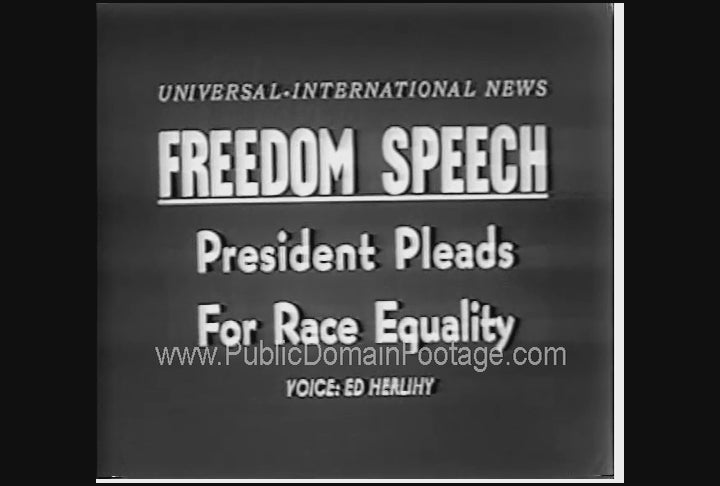 President Dwight D. Eisenhower Addresses NAACP about Freedom