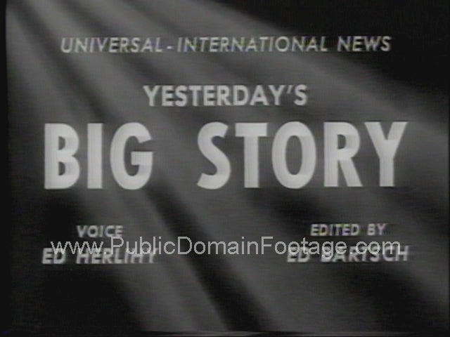 WWII - VE Day and VJ Day End of WWII Celebrations Newsreel