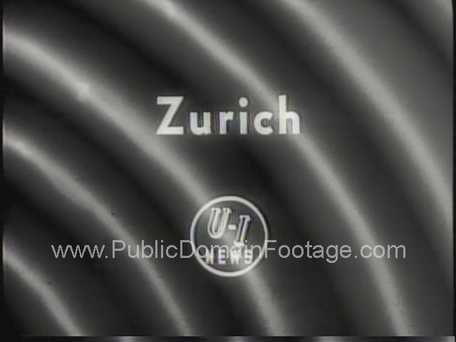 Mom and Baby Beaver Swimming Newsreel