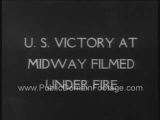 WWII - Battle of Midway Newsreel