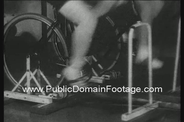 1933 Babe Ruth exercising to get in shape for new season 1933