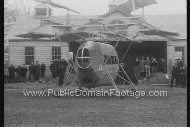 The Gray Goose Windmill Flying Machine Failure 1933